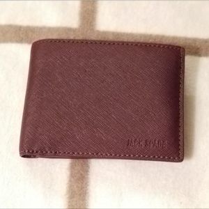 Unisex Jack Spade Barrow Leather Wallet